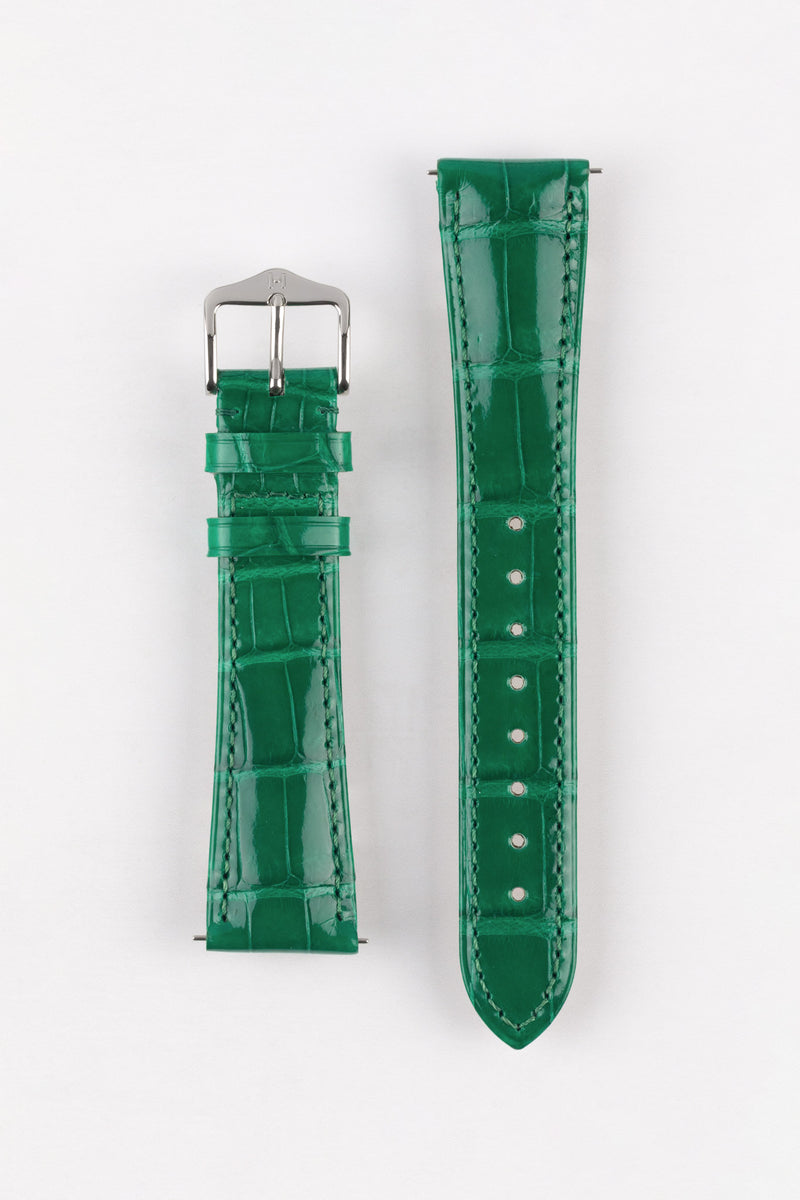 Green discount alligator strap