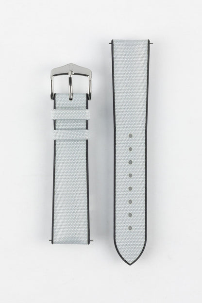 Hirsch ARNE Animal-Free Sailcloth Effect Performance Watch Strap - GREY