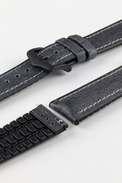 Hirsch STONE Performance Watch Strap - BLACK