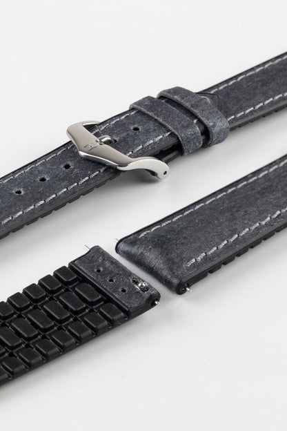 Hirsch STONE Performance Watch Strap - BLACK