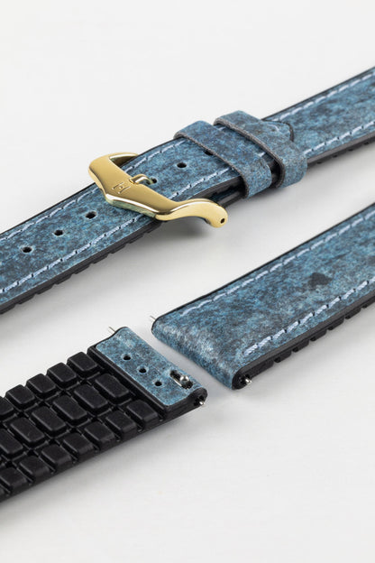 Hirsch STONE Performance Watch Strap - BLUE