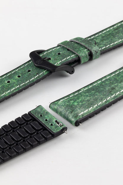 Hirsch STONE Performance Watch Strap - GREEN