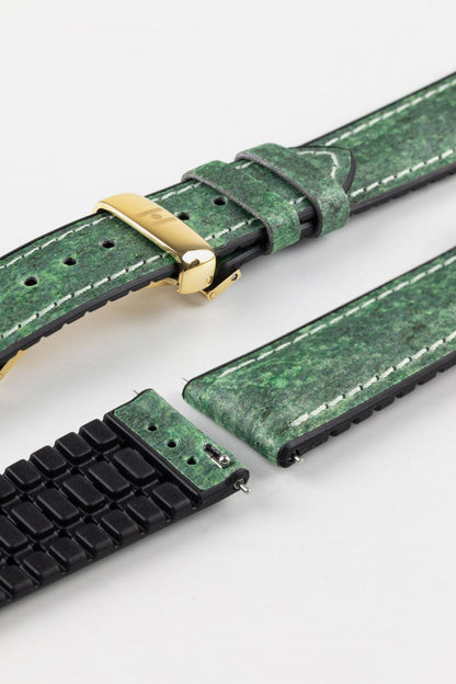 Hirsch STONE Performance Watch Strap - GREEN