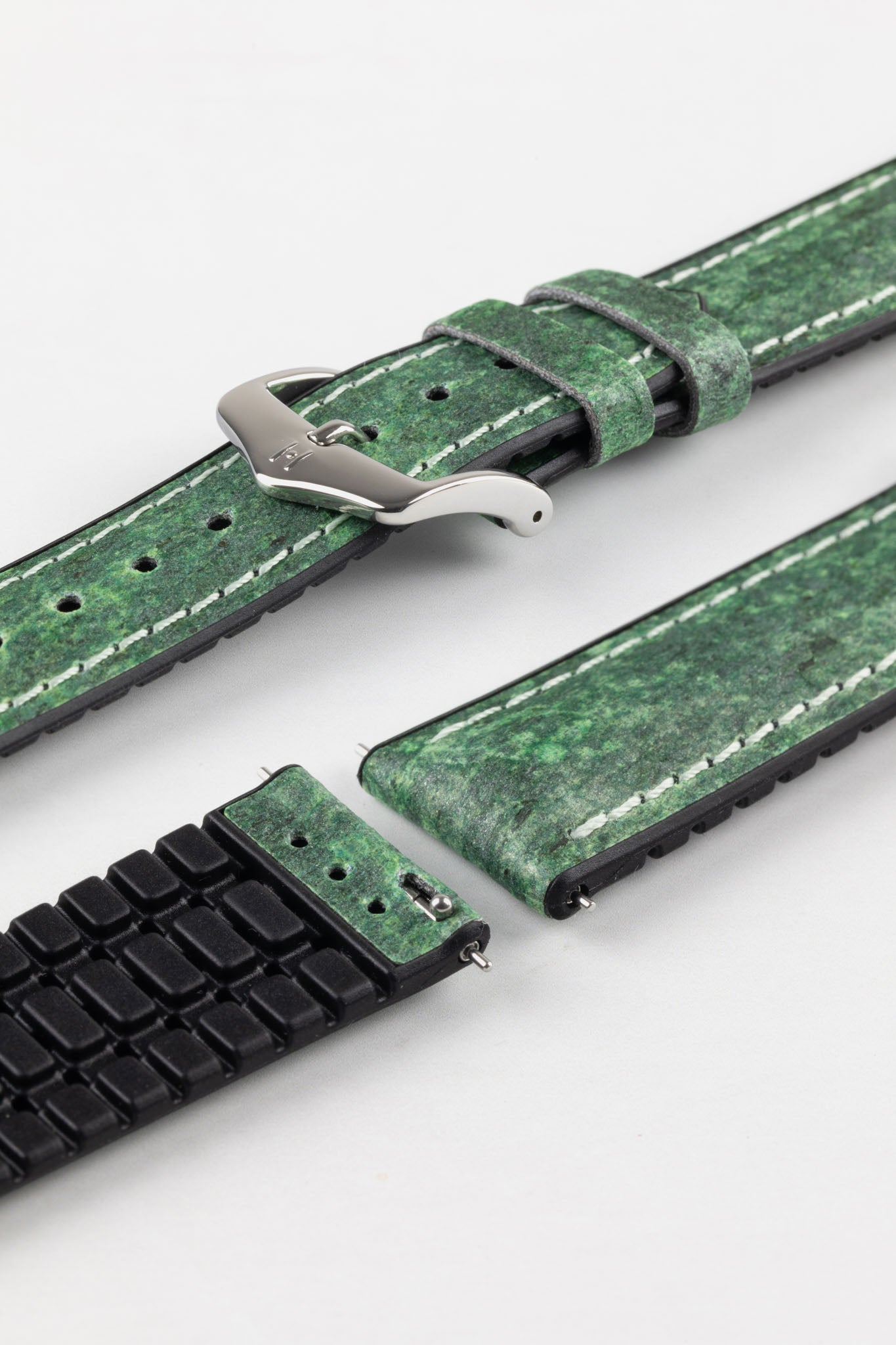 Hirsch STONE Performance Watch Strap - GREEN