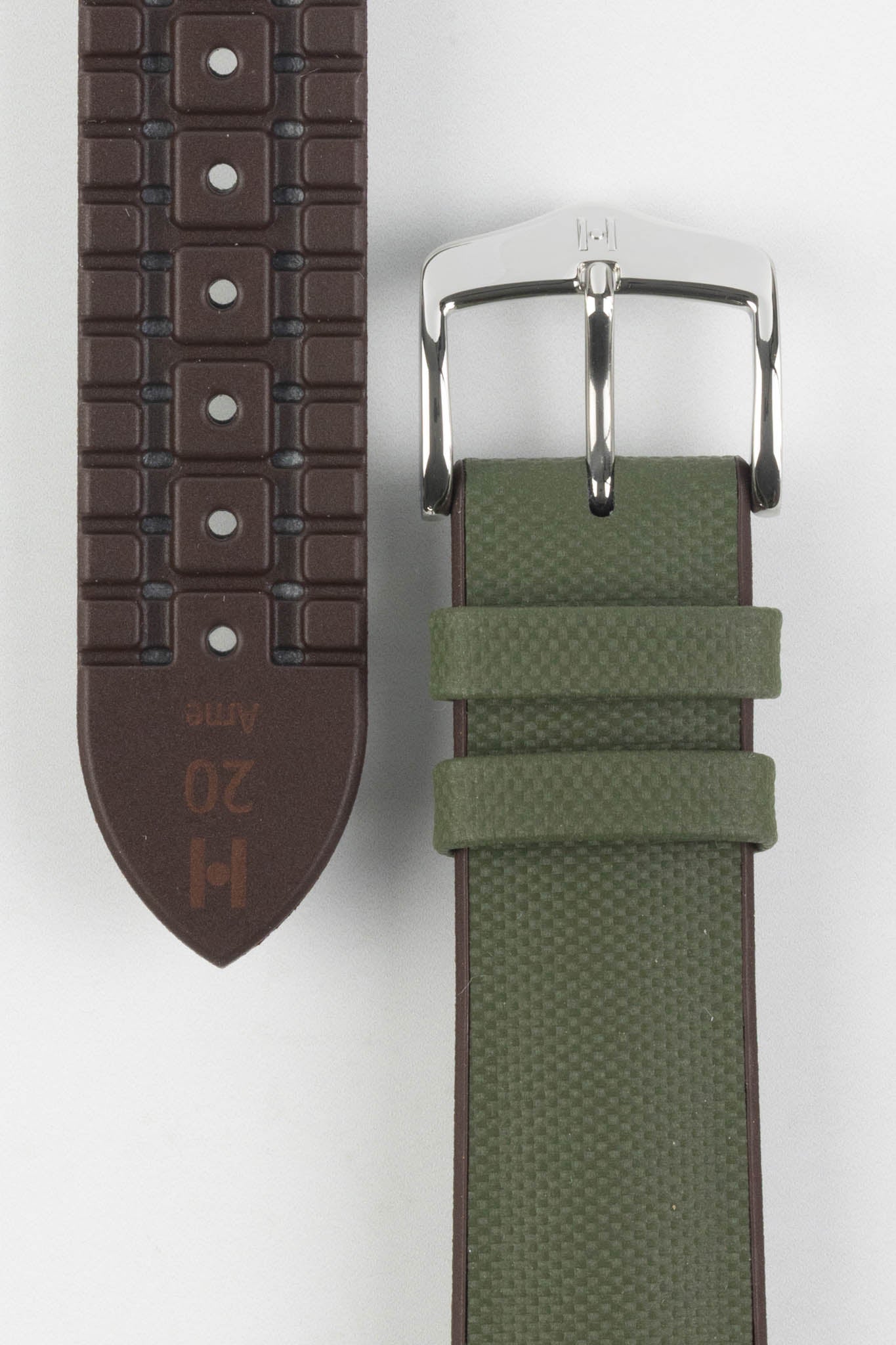 Swiss surplus OD Green Nylon Strap with Buckle, 60 Inches long, Switzerland  Surplus, GER-4842, RTG Parts