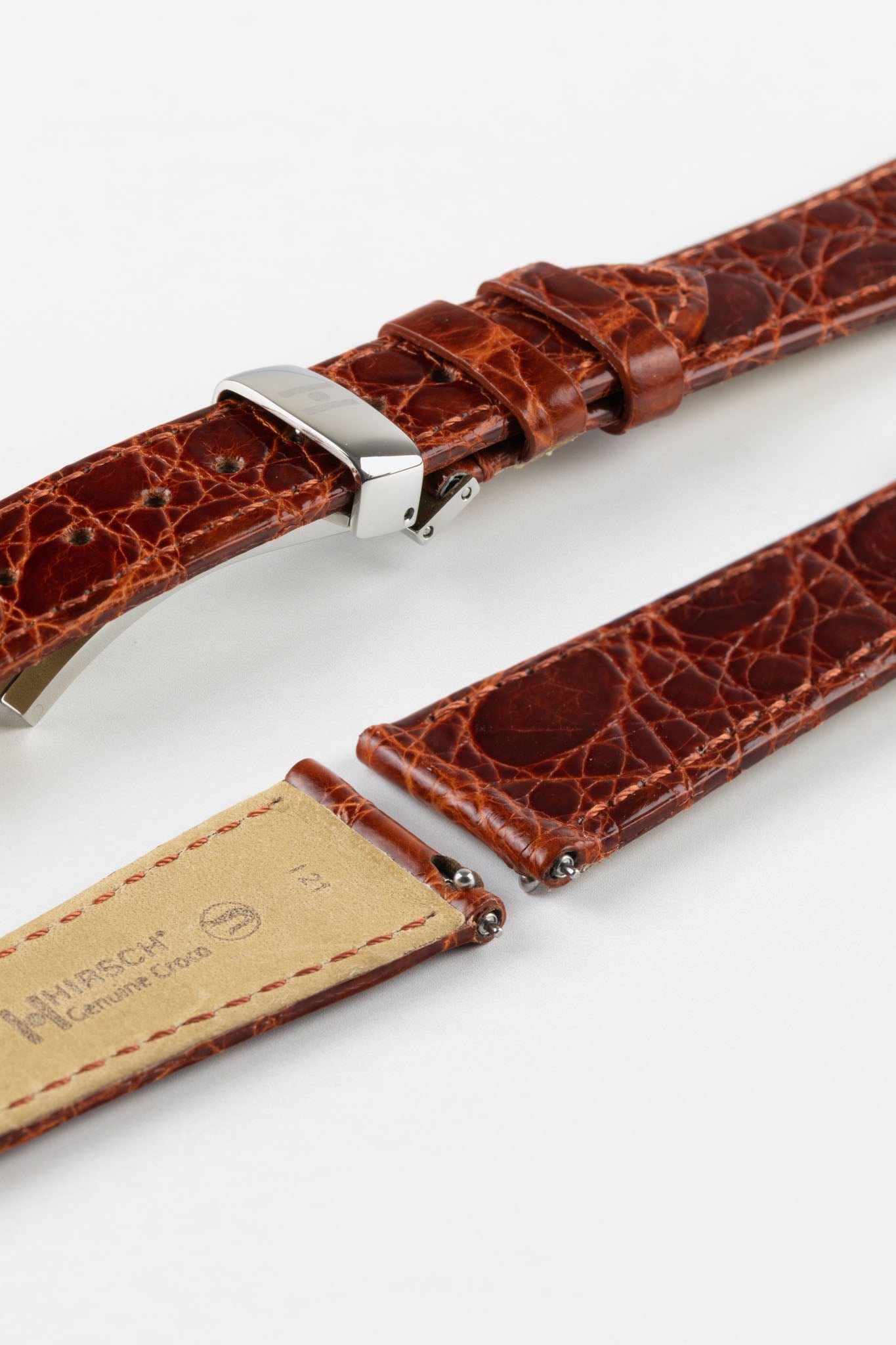 Bespoke Black Crocodile Leather Belt Handmade B02 - Hephakee